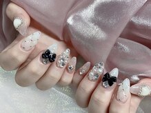 モルフォネイル(Morpho nail)/#キラキラネイル