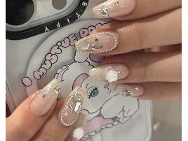 キラキラレースデザイン