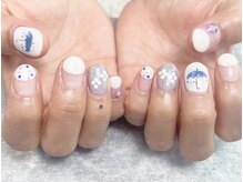 ブランネイル(BLANC.nail)/梅雨ネイル