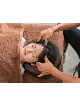 ヘッドスパで癒されたい