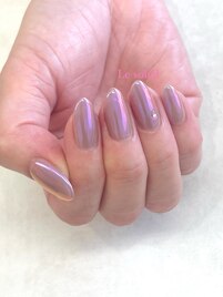 秋のミラーネイル　by mikiko