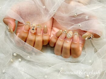 フロムネイルアンドアイラッシュ 神戸三宮(from nail&eyelash)/パラジェル取扱/フィルイン施術
