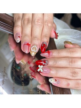 ポミ(POMI)/クリスマスネイル