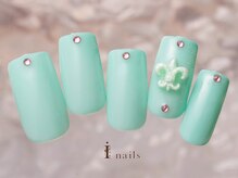 アイネイルズ 町田店(I nails)/ワンカラーシンプルY2K7000円