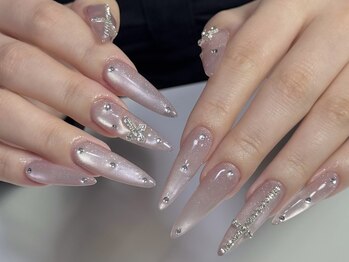 リエルハニ(Rielhani)/韓国モテ ちゅるロングネイル