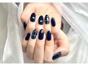 ラーシューシュ(la-chou-chou)/シンプルネイルコース ¥6500