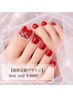 【foot】親指定額デザイン◆￥8,800→¥7,980 パラジェル/ご新規様無料◆