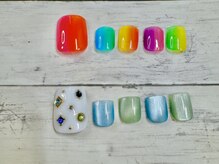 ミュウ(nail&eyelash salon Myu)/定額フットジェル