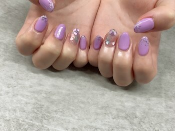 トランク ネイル(trunc nail)/4月☆デザインb