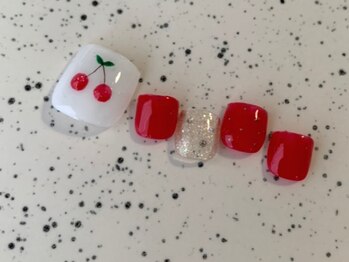 ウユ(uyu by M)/さくらんぼネイル