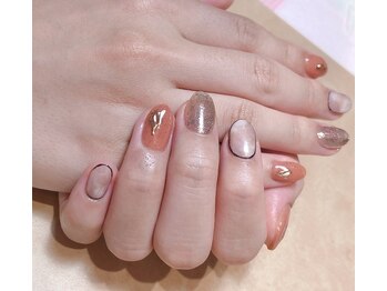 ビホ(Biho)/奥行きに箔を使って