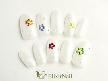 エリクサーネイル 五反田(Elixir Nail)/定額a シンプル／クーポン使用