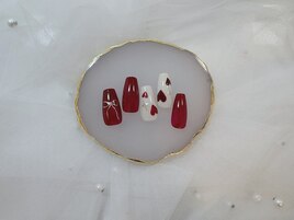 サンプル◎ハートネイル