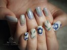No.18/clay flower