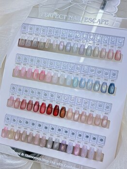 ニュアネイル(nyua nail)の写真/カラーとパーツが豊富に揃うネイルサロンで理想の指先へ☆マグネット・フラッシュも充実！