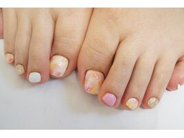 タイダイ柄フットジェル5720円