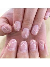 アイラッシュアンドネイル専門店 クラル(CURAR)/カラグラネイル￥7980