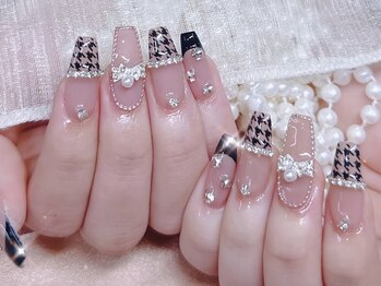 ミナ 渋谷店(Mina)/チップ長さだし持ち込みデザイン