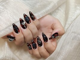 クロムモチーフネイル【錦糸町】