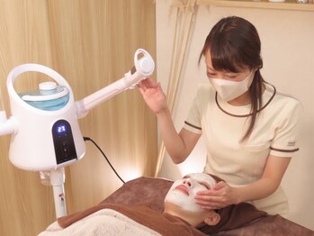 ドゥミーケア ビューティ(DoMeCare beauty)の写真/【毛穴の黒ずみ・ひらきが気になる方/たるみケアをしたい方へ♪】毛穴の目立たない「なめらか肌」へ！