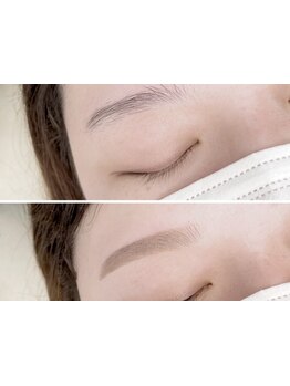 アイブロウメニューがあるサロン