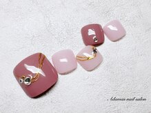 アダマス(Adamas)/シンプルミラーFootネイル