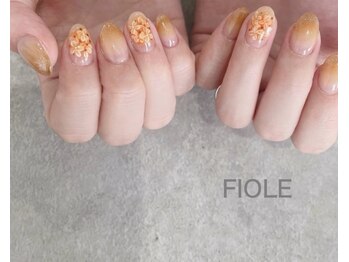 金木犀ネイル！