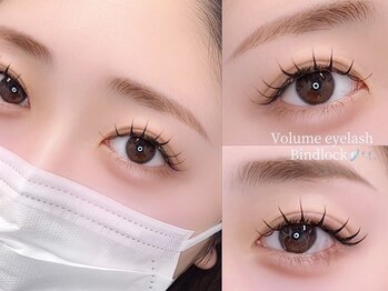 リエル バイ ベル 高槻市店(Lie'l by Belle)の写真/【圧倒的な高持続力×ハイセンスな施術】自まつ毛への負担は軽減しながら、しっかりボリューミーな目元へ★