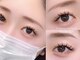 リエル バイ ベル 高槻市店(Lie'l by Belle)の写真/【圧倒的な高持続力×ハイセンスな施術】自まつ毛への負担は軽減しながら、しっかりボリューミーな目元へ★
