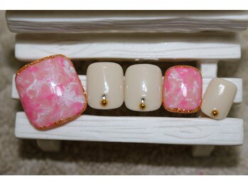 ネイルサロン ユーア(Yu a)/フット定額デザイン¥8480