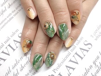 プロフェッショナル ネイルサロン ラヴィアス(LAVIAS)/【ジェル】10本アートし放題