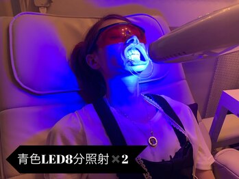 リオッサ オブ ラグーン(RIOSSA of Lagoon)/青色LED8分照射を2回繰り返し