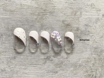 シンプリー ネイルアンドアイラッシュ 祖師谷大蔵店(Simpliee Nail&Eyelash)/フレンチネイル