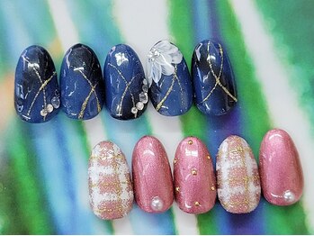 ネイルサロン シェル(Nail Salon SHELL)/成人式コース★アートSAMPLE★