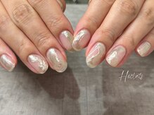 エクラス 銀座(Heclats)/シルバー/クリア/ミラーネイル