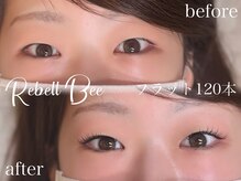 フラットラッシュ120本/フラットラッシュ/マツエク/パリジェンヌ