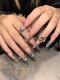 ロサアスールネイル(RosaAzul nails)の写真/【スカルプ☆長さ出し＋デザインやり放題♪¥16000】ご希望に合わせた長さだしネイルで理想の指先が叶う♪