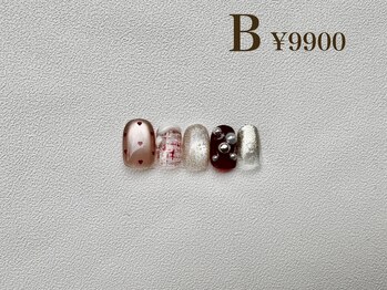 ツーバイ マックスビューティー 下北沢(2by MAX BEAUTY)/ツイードネイル　9900円