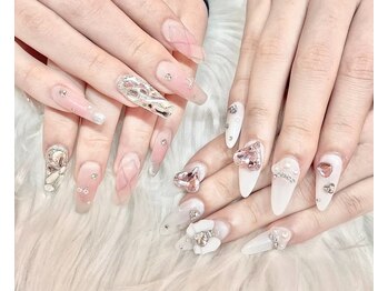 キレイエ ネイルズ(KIREIE NAILS)の写真/アクリルスカルプで美しいフォルム&目を惹く魅力的な指先に◎自爪の形にお悩みの方オススメ・強度抜群!
