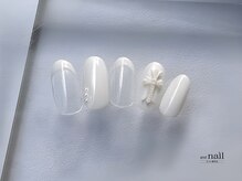 アンドラッシュ アンドネイル 本郷三丁目駅前店(and lash/and nail)/シンプル全体アート/ベーシック