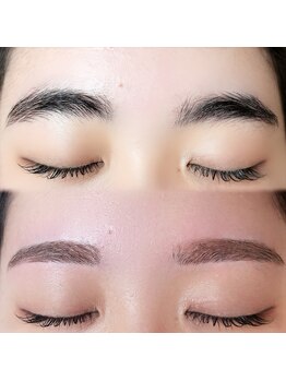 ベイシル(baycils)の写真/＜【美眉化計画】3回コース☆Chisato 指名　90分￥14,000＞回数を重ねていくことで綺麗な眉毛に♪
