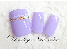 ディミティー ネイル サロン(Dimitey. Nail salon)/【FOOT】シンプルコースA 