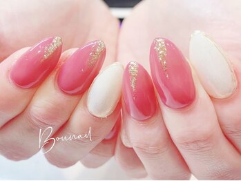 ボネール(nail & eyelash Bounail)/ミラー メタリック パステル