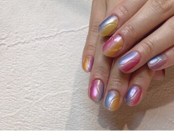 オーク 兵庫(OAK)/縦グラデ×うねうねデザイン★