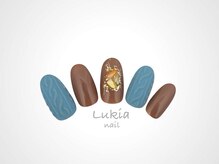 ルキア(Lukia)/冬おすすめ☆ニットネイル