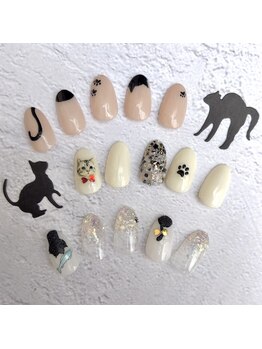 猫アートコースA