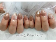 アイラッシュ アンド ネイル リボン 池袋店(RibboN)/[339]ニュアンスやり放題¥5000～