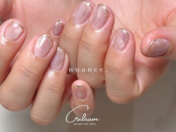 クルム(Guleum)の写真/【パラジェル】爪が薄い・欠けやすい方へ◆自爪を傷つけず健康的に育てるフィルイン施術*