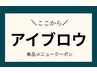 ここから↓↓【アイブロウ単品】 デザインWAX/HBL