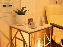 カイナルカイロプラクティックの雰囲気（カウンセリング中はフットスパと健康茶でゆったりしながら温活♪）